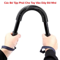 Thumbnail Gậy Bẻ Lò Xo 10kg Cho Các Bé 5 - 11 Tuổi  Tập Thể Thao Thể Dục Tại Nhà, Thanh Lò Xo Đàn Hồi Kháng Lực 10kg Hãng Amalife 3