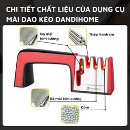 Thumbnail Dụng cụ mài dao kéo đa năng 4 trong 1 DandiHome 4