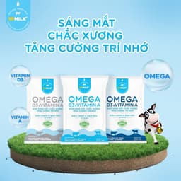 Thumbnail Sữa Dinh Dưỡng Tiệt Trùng VPMilk Omega Ít Đường dạng hộp 110ml (4 hộp x 6) 2