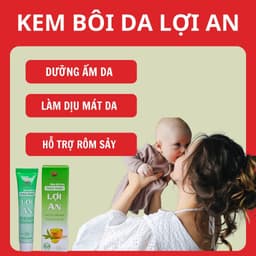 Thumbnail Kem Bôi Da Lợi An Kem Dưỡng Ẩm Cho Bé Yêu COMBO2 3