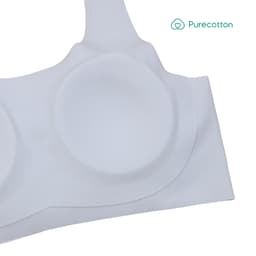 Thumbnail Combo 2 áo lá học sinh không viền Purecotton chất liệu cotton cao cấp Beauty Light Bra 2