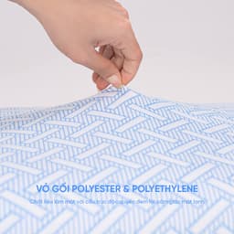 Thumbnail Gối foam Comfy Nami 40x60cm lượn sóng nâng đỡ vai gáy, công nghệ làm mát cao cấp 4