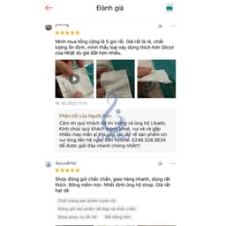 Thumbnail Bông tẩy trang Likado 222 miếng 100% bông tự nhiên kích thước(5*6cm) 4