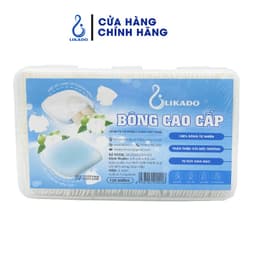 Thumbnail Bông tẩy trang Likado kích thước 5.5*6.5cm HỘP 120 MIẾNG 2
