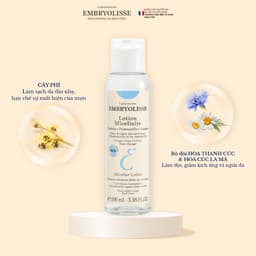 Thumbnail Nước Tẩy Trang Cây Phỉ Embryolisse Micellaire Lotion 100ml 4