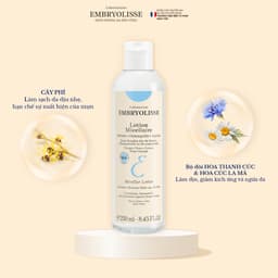 Thumbnail Nước Tẩy Trang Cây Phỉ Embryolisse Lotion Micellaire 250ml 3