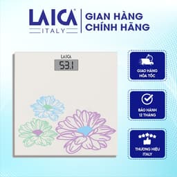 Thumbnail Cân điện tử Laica PS1052 Họa tiết hoa 2
