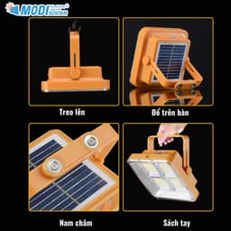 Thumbnail Đèn Tích Điện Năng Lượng Mặt Trời MODI SOLAR Đa Năng Xách Tay Siêu Sáng, Chống Nước 3