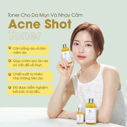 Thumbnail Toner Cho Da Mụn Và Nhạy Cảm AMPLE:N Acne Shot Toner 220ml 1