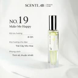 Thumbnail Nước hoa nữ mini SCENTLAB ngọt dịu No.19 Make me Happy tinh dầu thơm lâu lưu hương 8h- xịt 10ml 4