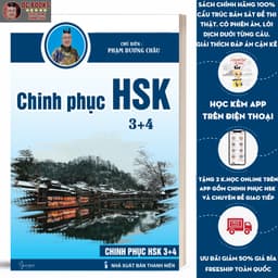 Thumbnail Sách - Chinh Phục HSK 34 - Luyện Đề Thi HSK Có Đáp Án - Phạm Dương Châu - Kèm File MP3 1