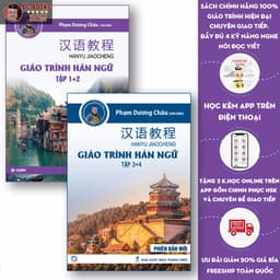 Thumbnail Combo Sách Giáo Trình Hán ngữ 1 + 2 và Giáo Trình Hán ngữ 3 + 4 - Phiên Bản Mới - Phạm Dương Châu (kèm Audio) 1