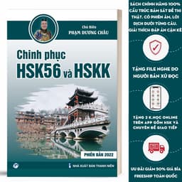 Thumbnail Sách Chinh Phục HSK 56 và HSKK - Phạm Dương Châu - Phiên Bản Mới - Kèm File Nghe 1