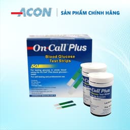 Thumbnail Que thử đường huyết ACON On Call Plus, On Call EZ II - Hộp 50 que - vỉ 25 que 1