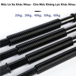 Thumbnail Combo 3 Món Gậy Bẻ Lò Xo + Kìm Bóp Tay Đếm Số ECO + Dây Nhảy Lõi Thép Kháng Lực 20kg 30kg 40kg 50kg 60kg Hãng Amalife 4