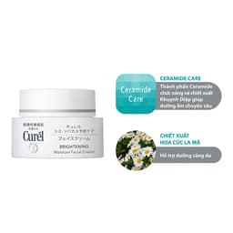 Thumbnail Dưỡng Sáng Da - Curel Kem Dưỡng Ẩm Sáng Mịn Brightening Moisture Facial Cream 40g 3