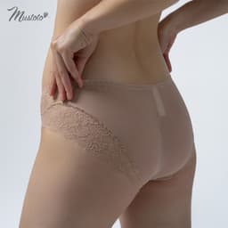Thumbnail Quần Lót Nữ Mustoto Ren Phối Lưới Lưng Thấp Thoải Mái Sexy (MQ34) 2