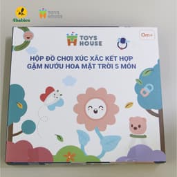 Thumbnail Hộp đồ chơi xúc xắc kết hợp gặm nướu 5 món cho bé Toyhouse 11532 4
