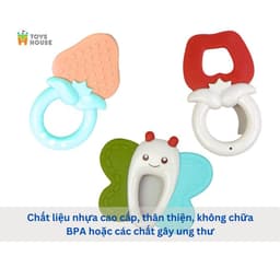 Thumbnail Hộp đồ chơi xúc xắc kết hợp gặm nướu 5 món cho bé Toyhouse 11532 2