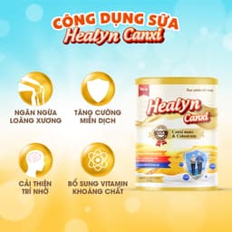 Thumbnail COMBO 3 [TẶNG 1] HEALYN CANXI Chắc Khoẻ Xương, Ngăn Ngừa Loãng Xương, Tăng Cường Miễn Dịch - Lon 800g 3