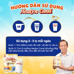 Thumbnail COMBO 3 [TẶNG 1] HEALYN CANXI Chắc Khoẻ Xương, Ngăn Ngừa Loãng Xương, Tăng Cường Miễn Dịch - Lon 800g 4