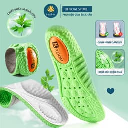Thumbnail Miếng Lót Đế Giày Thể Thao, Đế Lót Giày Thể Thao Cao Cấp Cho Nam và Nữ Giúp Êm Chân, Khử Mùi 1