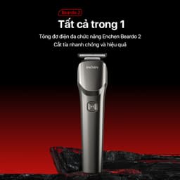 Thumbnail Tông đơ cắt tóc Enchen Beardo 2 tốc độ cao, lưỡi thép không gỉ, tặng 4 cử tạo kiểu - BH 6 tháng 2