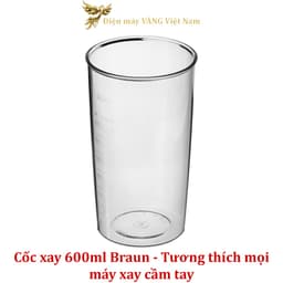 Thumbnail Ly xay 600ml dành cho máy xay cầm tay Braun MQ5000 MQ5200 MQ5235 MQ5245 MQxxx 1