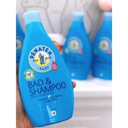 Thumbnail Sữa tắm gội Penaten chống cảm cúm Đức xanh dương 400ml 3