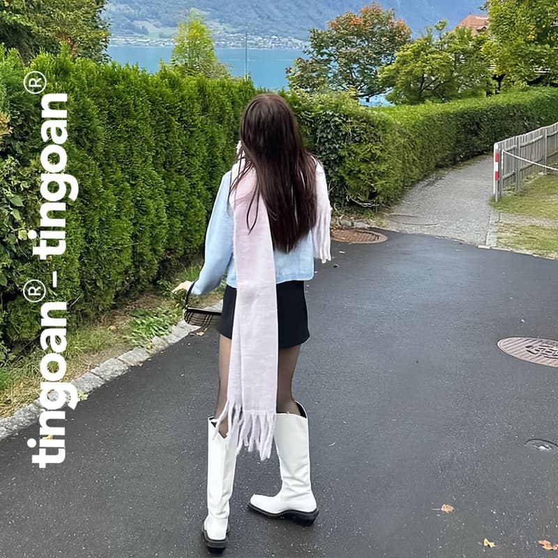 Ảnh TINGOAN® - Áo len xù cardigan 4 túi xanh JENNIFER CARDIGAN VER 2/LB phiên bản mới nhất tháng 2.2025 3