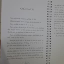 Thumbnail Sổ Chép Tay Chú Đại Bi (nét chữ in mờ) 1