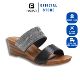 Thumbnail Dép Nữ Đế Xuồng Hãng XIANGLV Quai Ngang Da Ánh Kim Đế Cao 5 Phân Lót Đế Êm Nhẹ Kiểu Dáng Phổ Thông 1