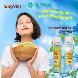 Thumbnail Xịt Thơm Miệng Thảo Dược Ong Việt Giúp Thơm Miệng Cho Hơi Thở Thơm Mát Lọ 20ml 1