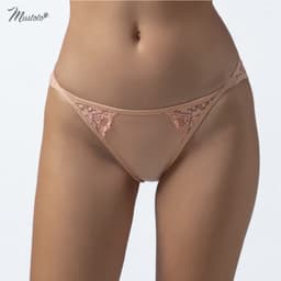 Thumbnail Quần Lót Nữ Trơn Lưng Thấp Phối Ren Gợi Cảm Thoải Mái (Mustoto MQ38) 3
