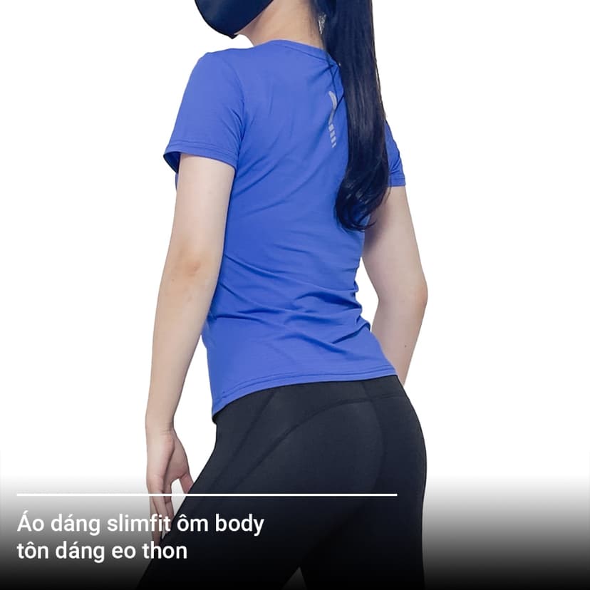 Ảnh Áo cộc tay thể thao Gladimax Coolmax Slimfit T39 dáng slimfit, thoáng mát 2
