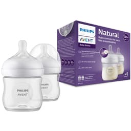 Thumbnail Philips Avent Hộp 02 Bình sữa mô phỏng tự nhiên 125ml mới (núm ty phản ứng tự nhiên) SCY900/02 4