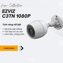 Thumbnail camera ip wifi ngoài trời ezviz c3tn / h3c Full HD 1080p 2.0M có mic thu âm BH 2 năm 1