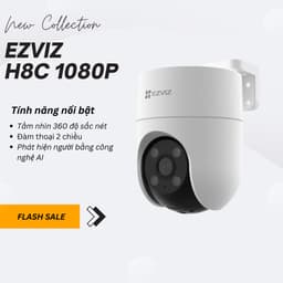 Thumbnail camera ip wifi ezviz h8c pro độ phân giải 3M - 2K có màu ban đêm , báo động còi hú 1