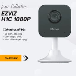 Thumbnail Camera WI-FI EZVIZ H1C 1080p, Góc Rộng 108 Độ, Đàm Thoại 2 Chiều- chức năng thông minh 1