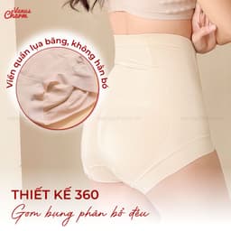 Thumbnail Quần gen bụng Venus Charm chất liệu cotton 4 xương gen mỡ bụng tạo đường cong eo 18144 4