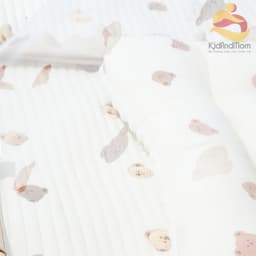 Thumbnail Màn chống muỗi cho bé màn chụp gấp gọn KidAndMom phong cách Hàn Quốc che chắn cho trẻ ngủ ngon 3