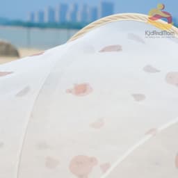 Thumbnail Màn chống muỗi cho bé màn chụp gấp gọn KidAndMom phong cách Hàn Quốc che chắn cho trẻ ngủ ngon 2