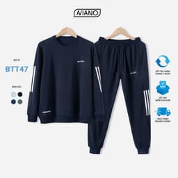Thumbnail Bộ Nỉ Thể Thao Thời Trang Thiết Kế Năng Động Trẻ Trung Cao Cấp ZERO 3