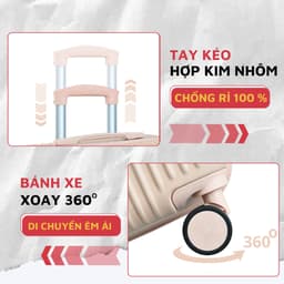 Thumbnail Vali kéo du lịch Kingsun KS155/T01 bảo hành 5 năm Size 28inch 3