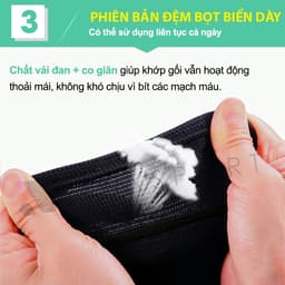 Thumbnail Băng Bảo Vệ Đầu Gối MixSport Có Miếng Đệm Đầu Gối Dày Giúp Hạn Chế Chấn Thương Lên Khớp Gối DBG06 4