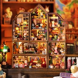Thumbnail Mô hình nhà gỗ, nhà búp bê DIY Thị trấn Mini CUTEROOM 4