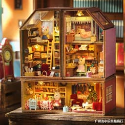 Thumbnail Mô hình nhà gỗ, nhà búp bê DIY Thị trấn Mini CUTEROOM 3