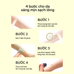 Thumbnail Combo triệt lông UMIHA - Thay cho Máy triệt lông khi kết hợp Mỡ trăn triệt lông với Kem tẩy lông, Sáp Wax lông 2