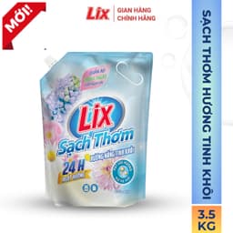 Thumbnail Nước giặt Lix sạch thơm hương nắng tinh khôi Lixco Việt Nam nước giặt Lix cho giặt tay và giặt máy 2