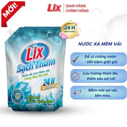 Thumbnail Nước xả Lix làm mềm vải sạch thơm hương nắng tinh khôi, nước xả vải thơm lâu Lixco Việt Nam 3